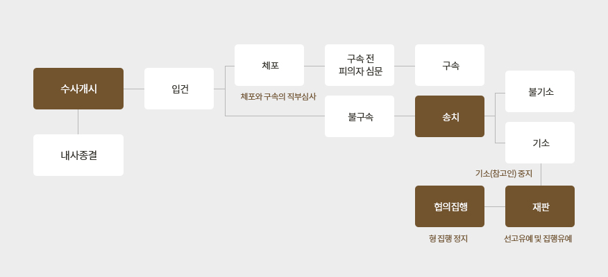 형사사건의 절차